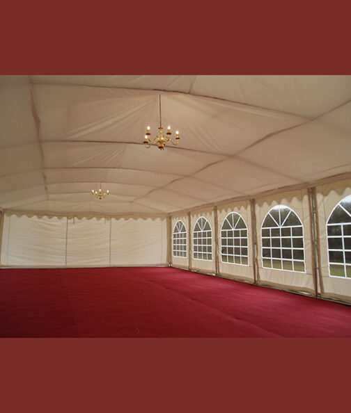 Marquee Interior with Chandelier