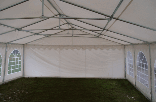 Marquee roof frame